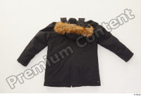  Clothes   271 black coat black parka casual hood with fur 0002.jpg